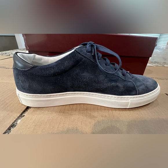 To Boot New York Adam Derrick Pacer Blue Suede Sneaker - Picture 5 of 16